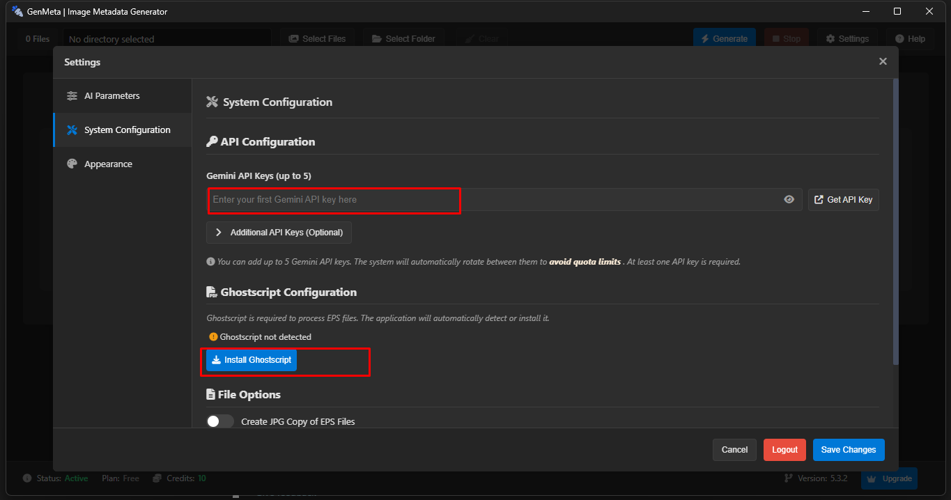 Step 02: Configure API Settings